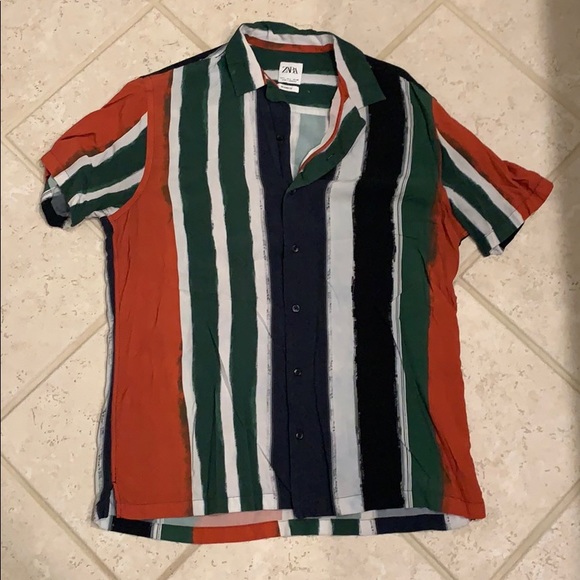 Zara Other - Zara Striped Buttondown